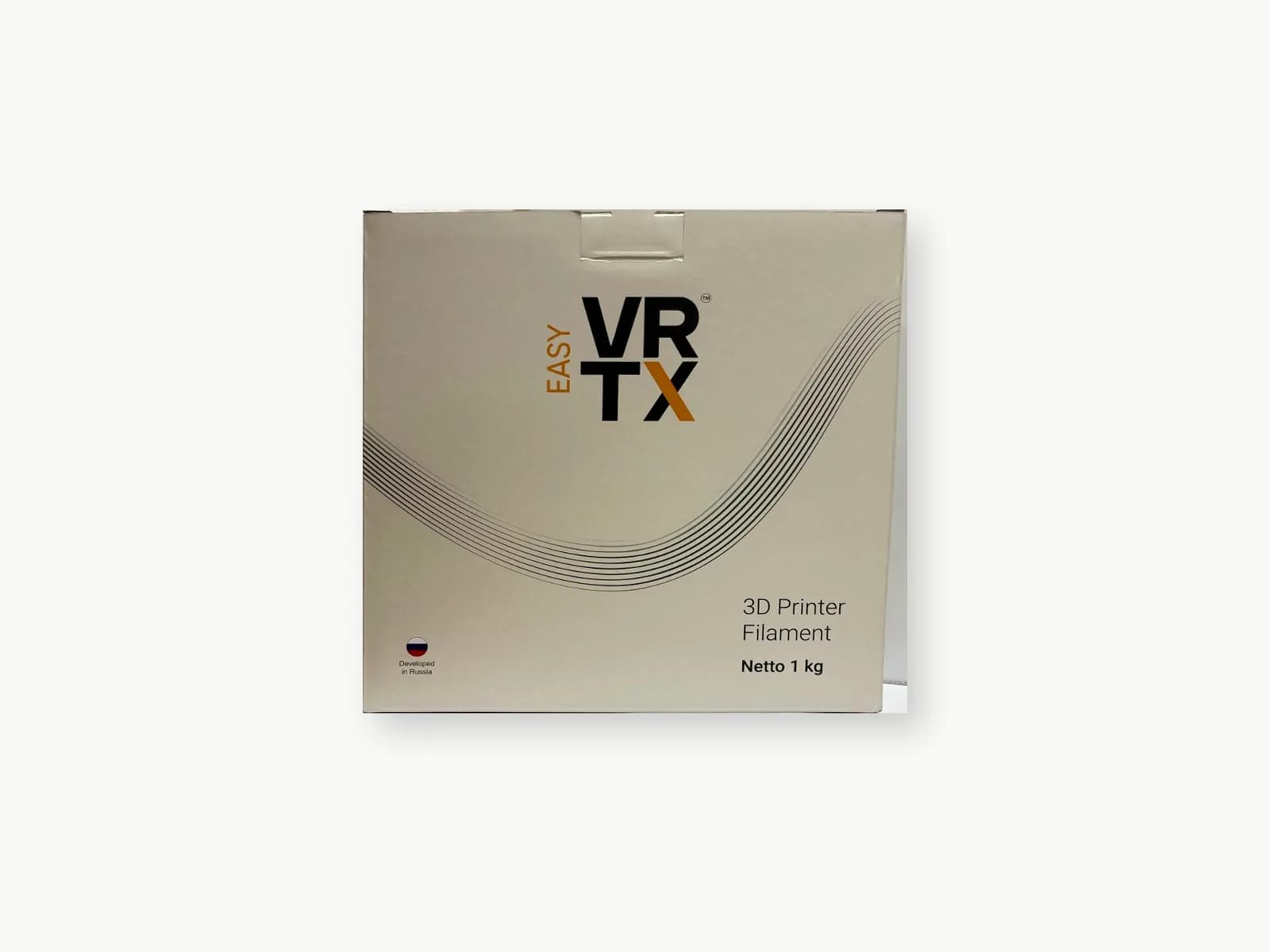 Бежевая коробка филамента VRTX EASY